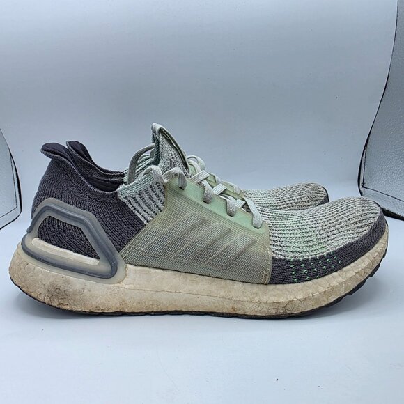 Adidas UltraBoost 19 Ice Mint Womens Size 8 Green Athletic Shoes Running Walking - Picture 7 of 13
